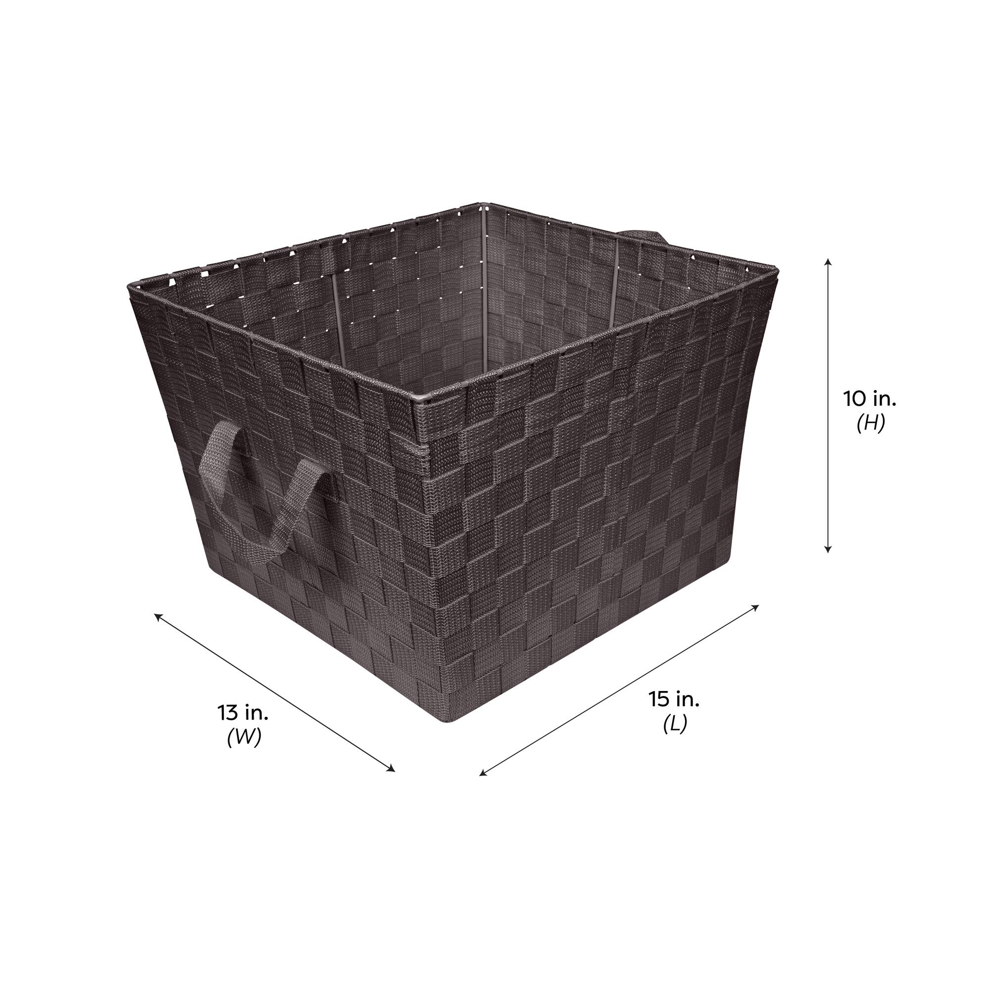 Simplify Large Woven Storage Bin
